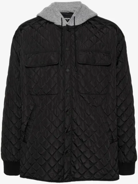 DSQUARED2 Gesteppte Kapuzenjacke