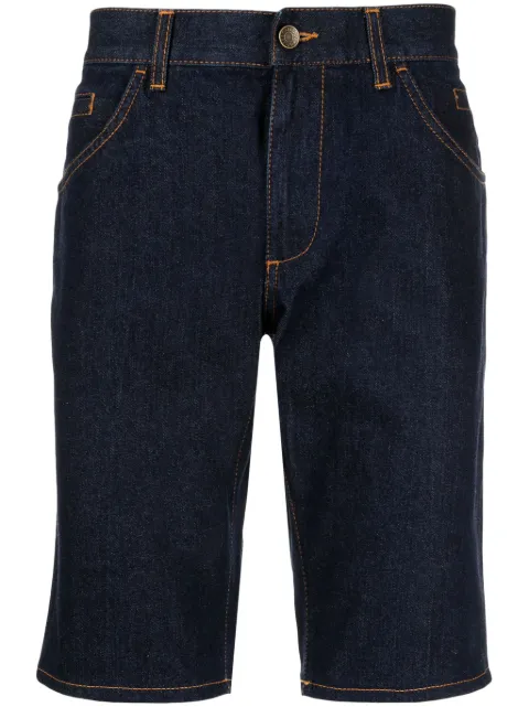 Dolce & Gabbana low-rise denim shorts