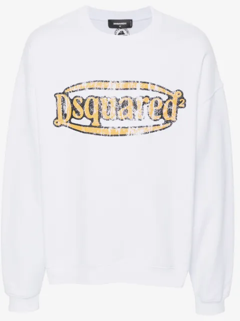 DSQUARED2 sudadera con logo estampado