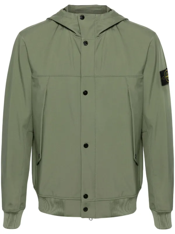 Stone island cheap shell hooded jacket