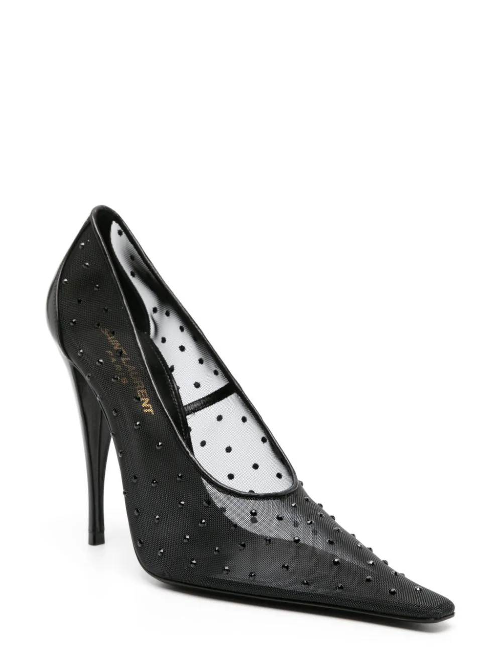 Saint Laurent Anja 115mm rhinestoned pumps | Pumps | Image 2