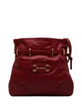 Gucci Pre-Owned 2016-2020 Horsebit 1955 drawstring crossbody bag - Red