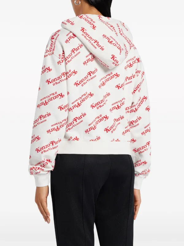 Kenzo x Verdy ロゴ パーカー | ホワイト | FARFETCH JP