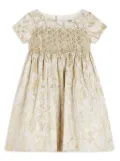 Bonpoint Comtesse embroidered dress - Gold