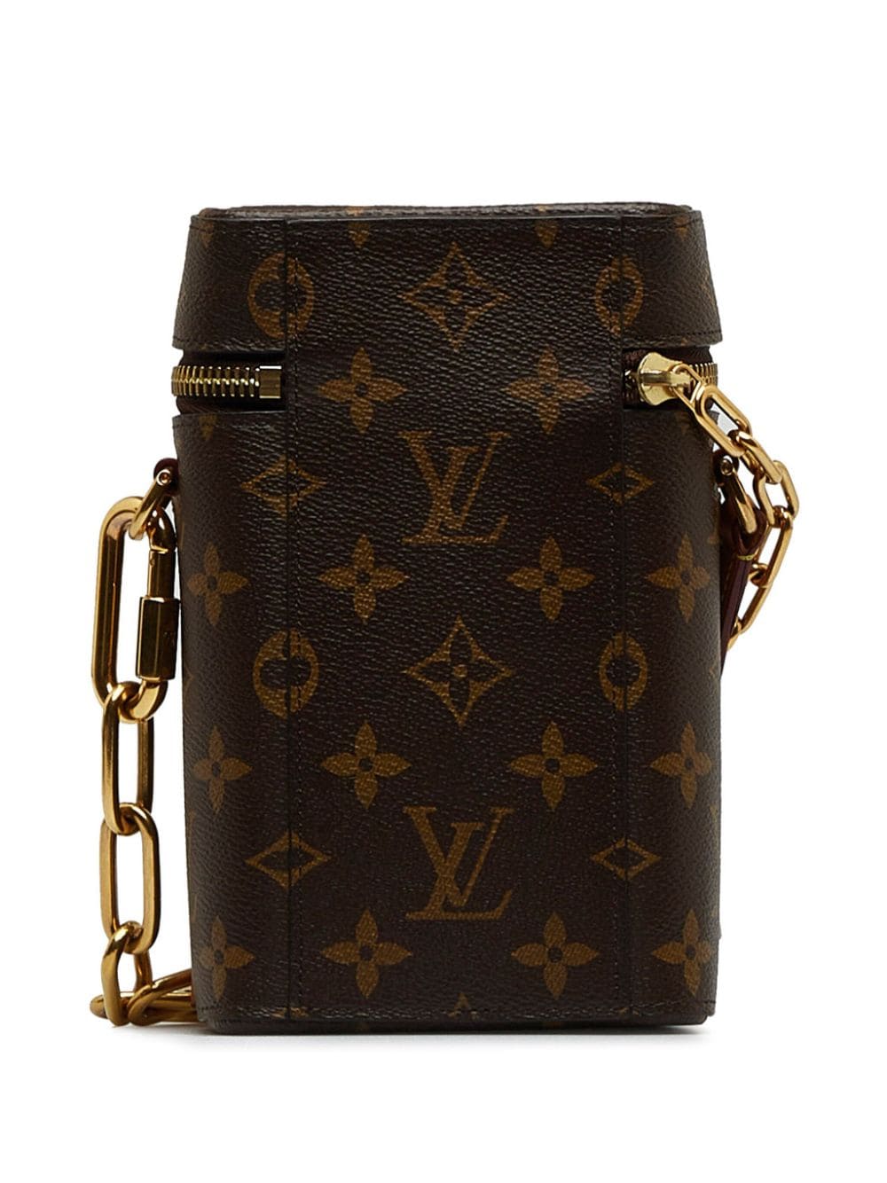 Louis Vuitton Pre-Owned 2019 pre-owned Christmas portemonnee met monogramprint - Bruin