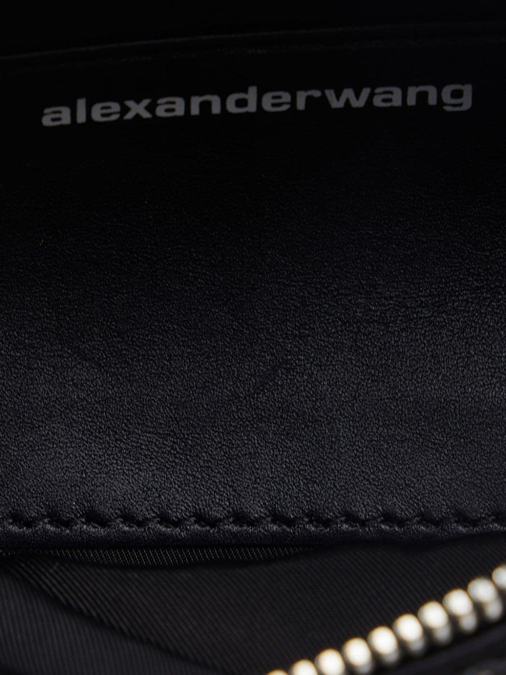 Pre-owned Alexander Wang Attica 水钻缀饰腰包（2019年典藏款） In Silver