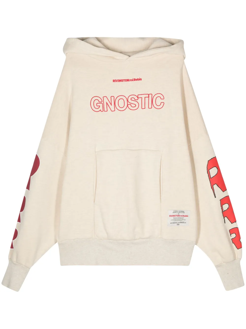 Gnostic cotton hoodie