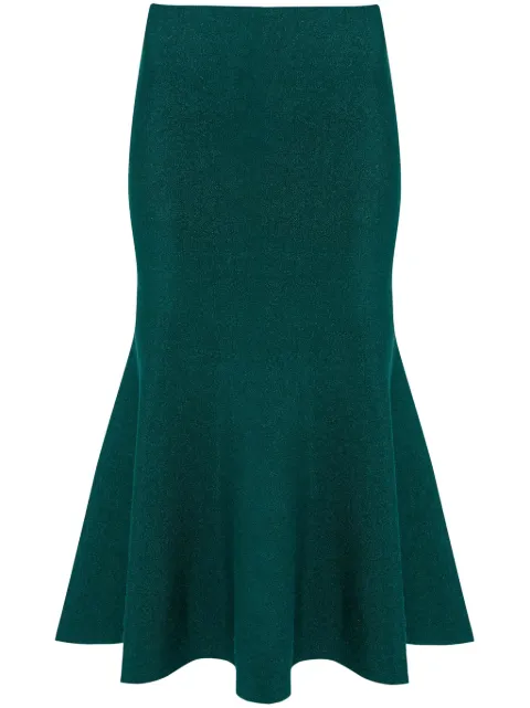 Victoria Beckham VB Body flared midi skirt