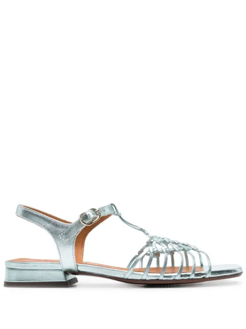 Chie Mihara Tante metallic leather sandals