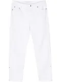 Michael Michael Kors cropped cotton jeans - White
