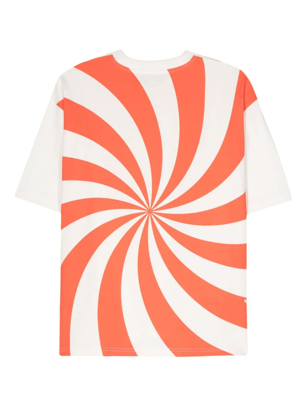 Sunnei Katoenen T-shirt - Beige