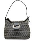 Fendi Pre-Owned Zucchino Double Flap shoulder bag - Blue