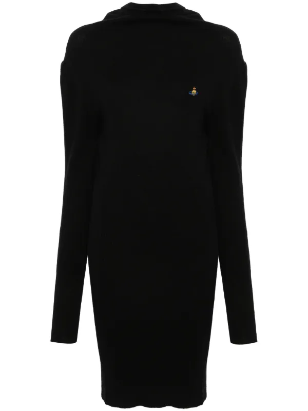 VIVIENNE WESTWOOD ミニドレス Vivienne Westwood】リボンディテール ドレープ ミニドレス