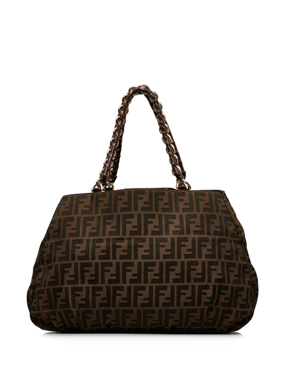 Fendi Pre-Owned 2000-2010 pre-owned Zucca shopper - Bruin