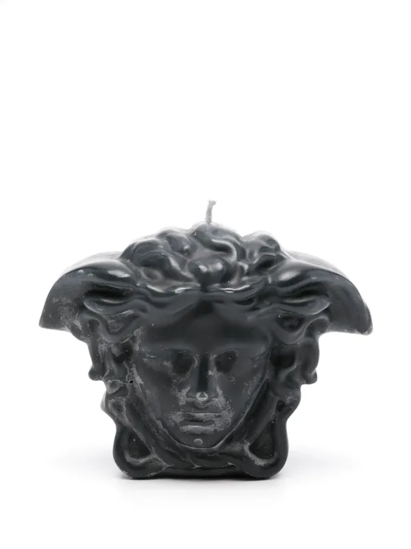 Carved Monks Head - Black Marble Carved Monks Head - Black Marble