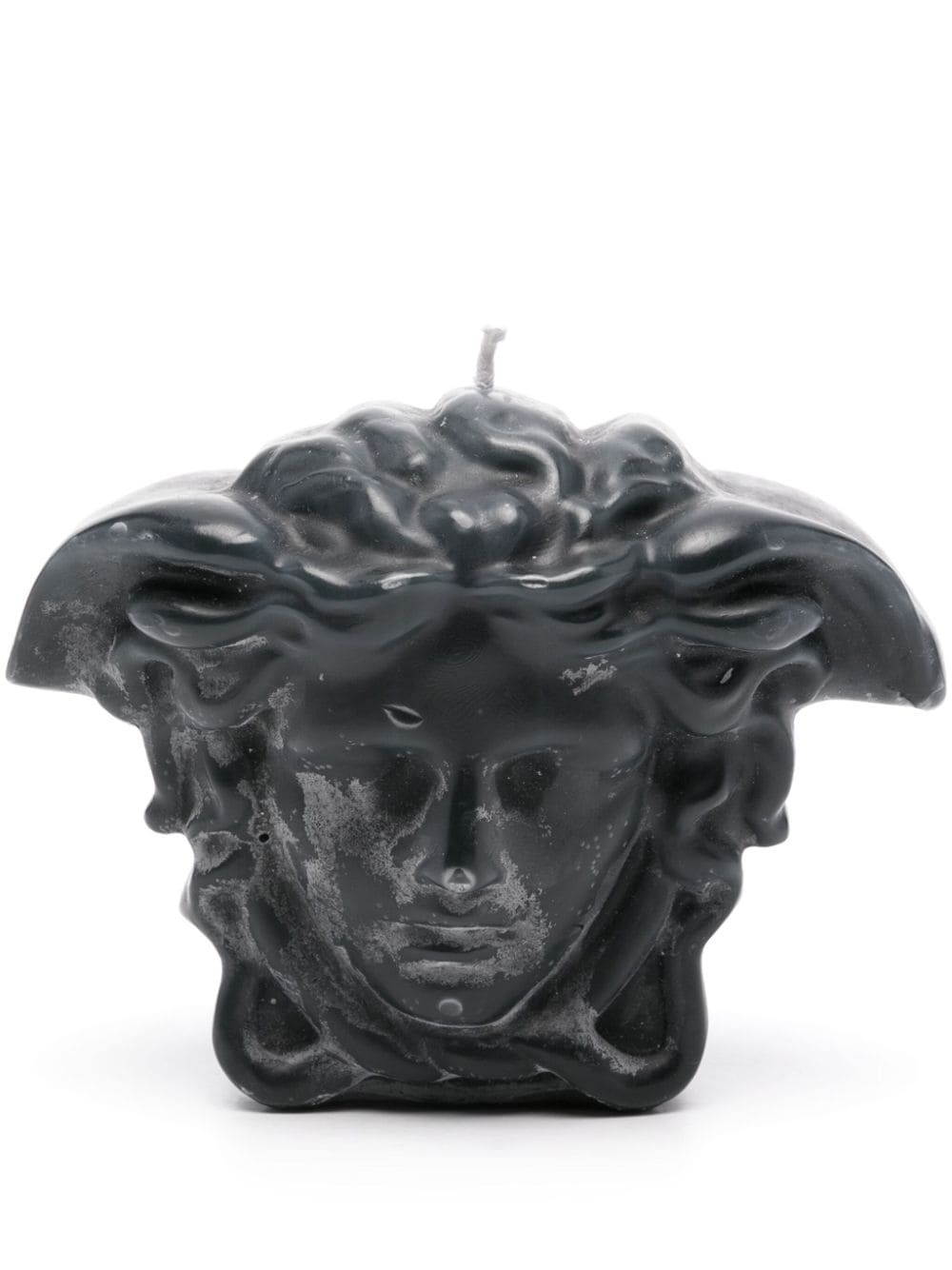 Versace Small Medusa Head Candle (590g) In Grau