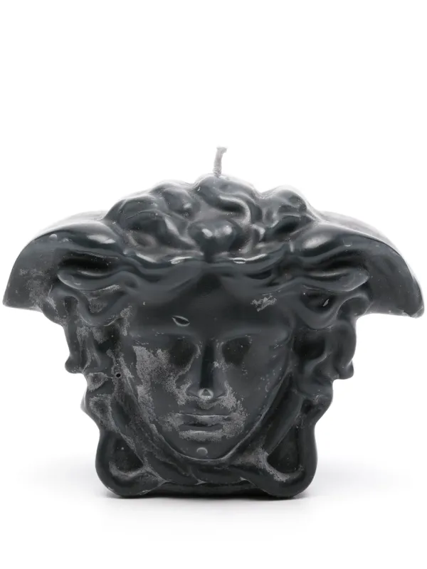 Carved Monks Head - Black Marble Carved Monks Head - Black Marble