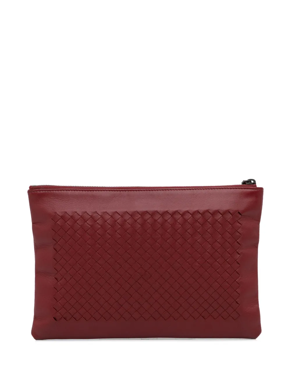 Bottega Veneta Pre-Owned 2012-2023 Intrecciato clutch - Rood