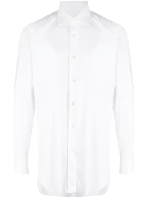 Brioni long-sleeve cotton shirt