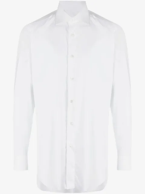 Brioni long-sleeve cotton shirt