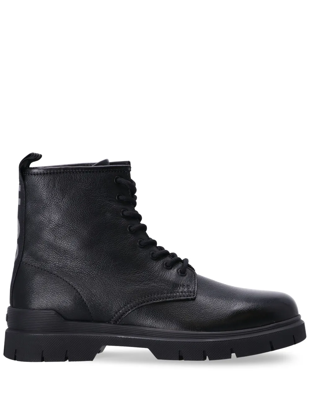 Hugo Boss Ryan Half Boots In 001 - Black
