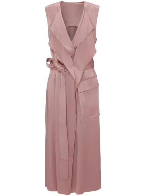 Victoria Beckham trench midi dress