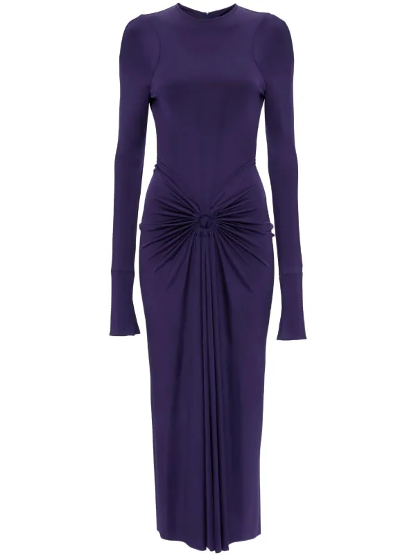 Victoria beckham purple clearance dress