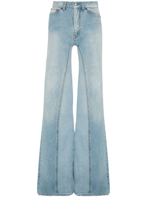 Victoria Beckham jeans anchos Bianca