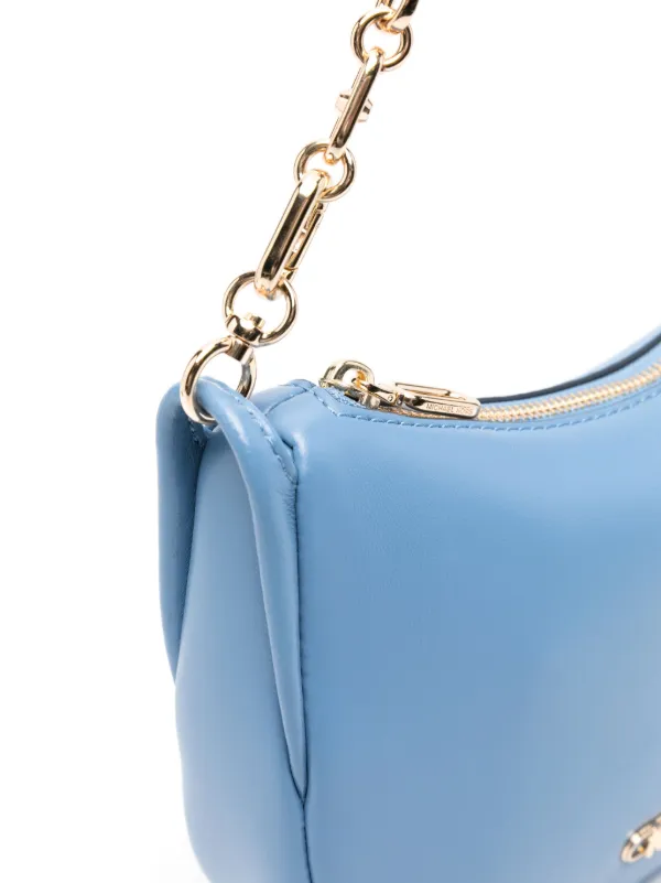 Michael Michael Kors Small Kendall Shoulder Bag | Blue Michael Michael Kors Small Kendall Shoulder Bag | Blue