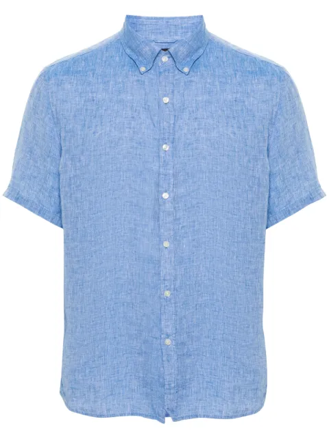 Michael Kors short-sleeve linen shirt