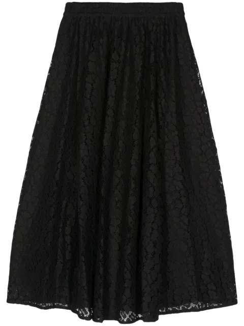 Michael Michael Kors falda midi con motivo de leopardo