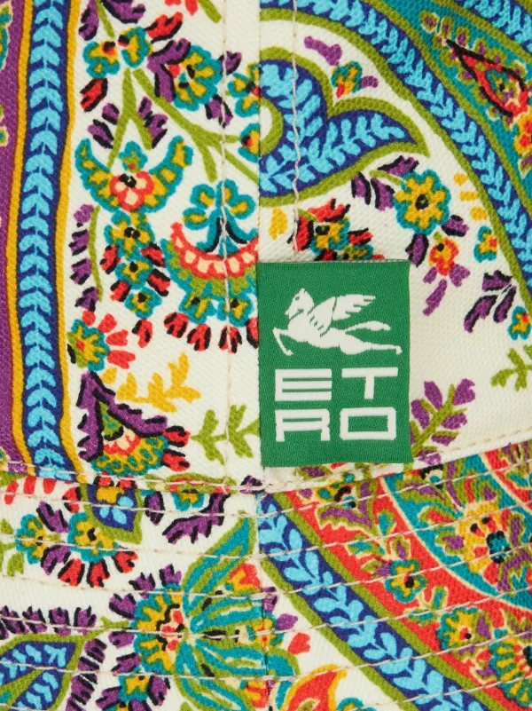 【関税込み】 ☆ETRO (エトロ)☆ ペイズリー バケットハット ETRO ペイズリー バケットハット | ニュートラル | FARFETCH JP