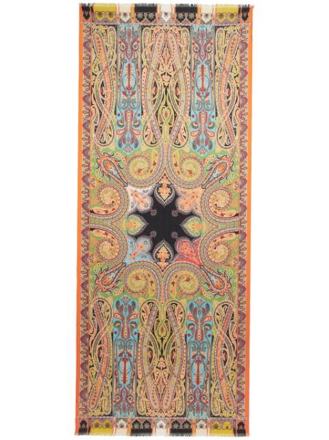 ETRO paisley-print rectangle-shape scarf Women