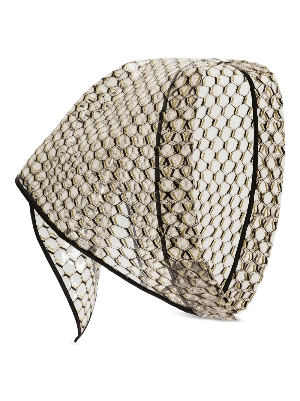 Dolce & Gabbana Sjaal met honingraatpatroon - Beige