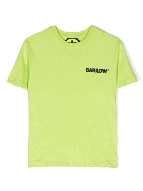 Barrow kids logo-print cotton T-shirt