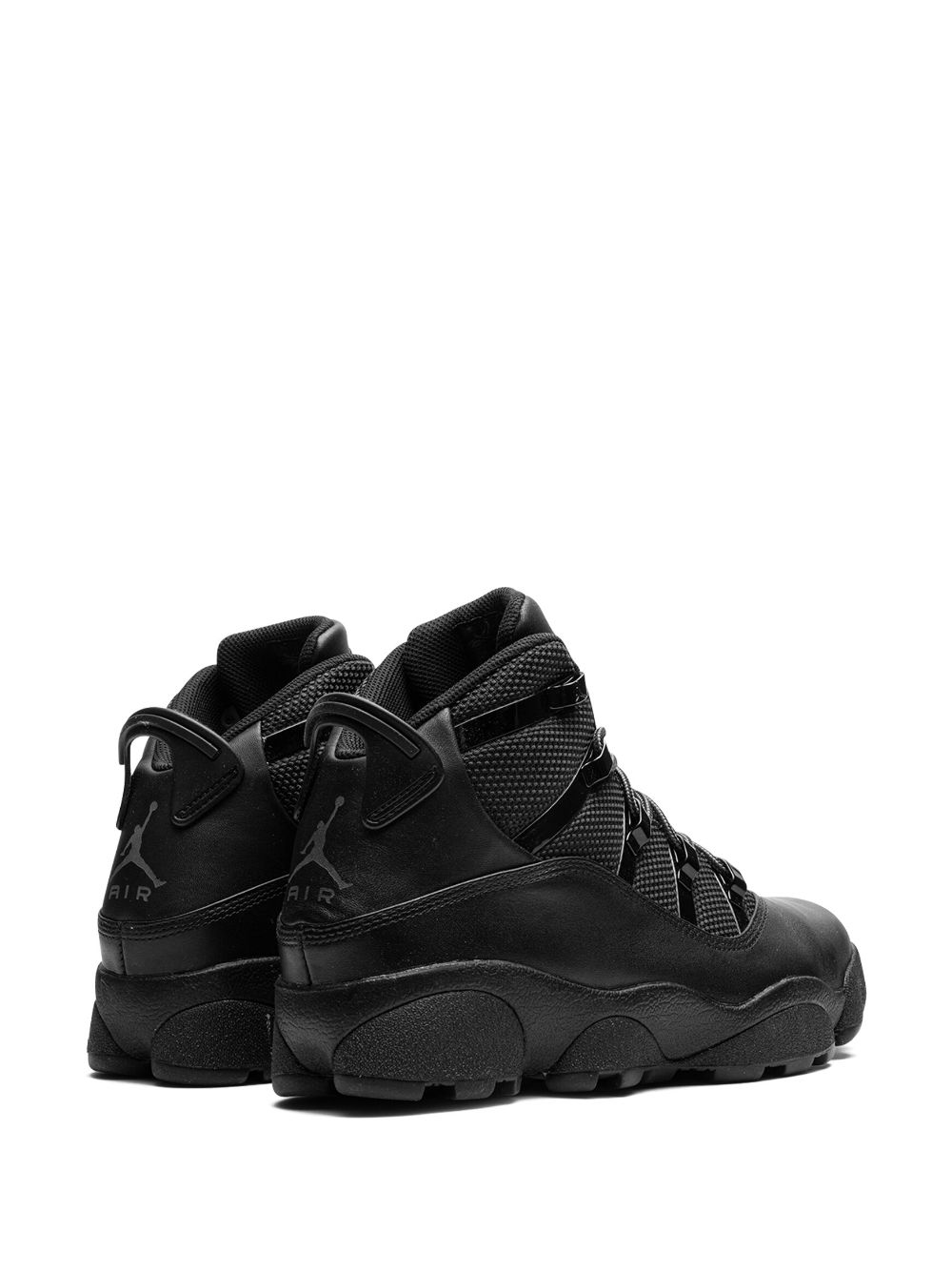 Shop Jordan Winterized 6 Rings "black" Sneakers