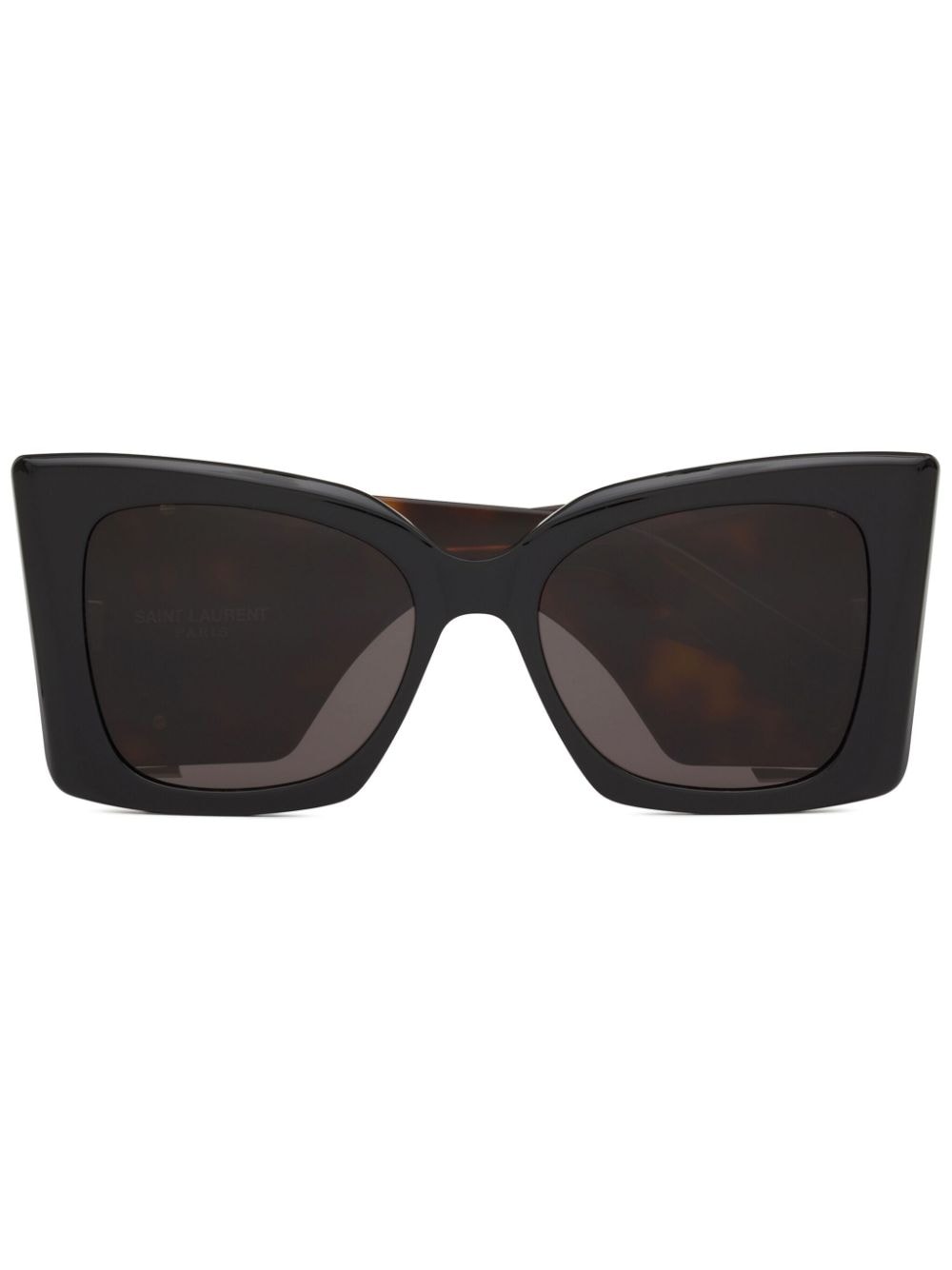 Saint Laurent Eyewear SL M119 zonnebril met oversized cat-eye montuur Bruin