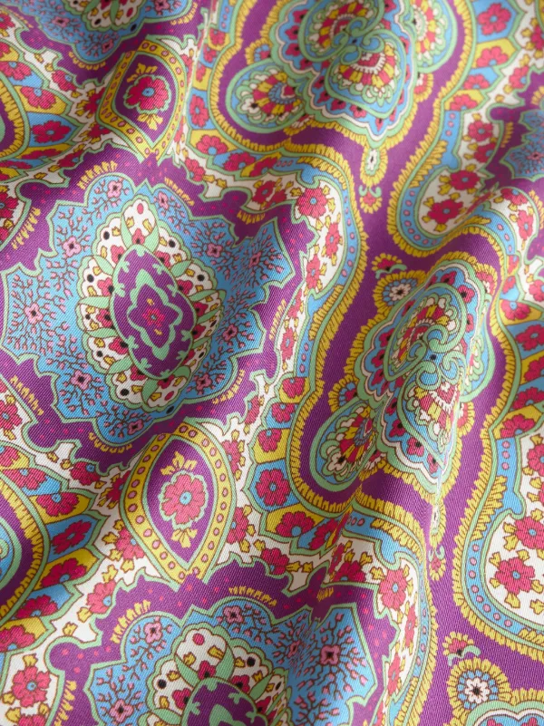 ETRO シルクシャツ ETRO ペイズリー シルクシャツ | ピンク | FARFETCH JP