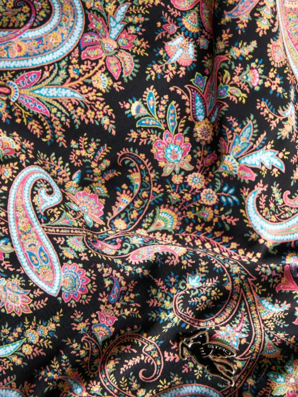 ETRO ペイズリー ワンピース水着 | ブラック | FARFETCH JP