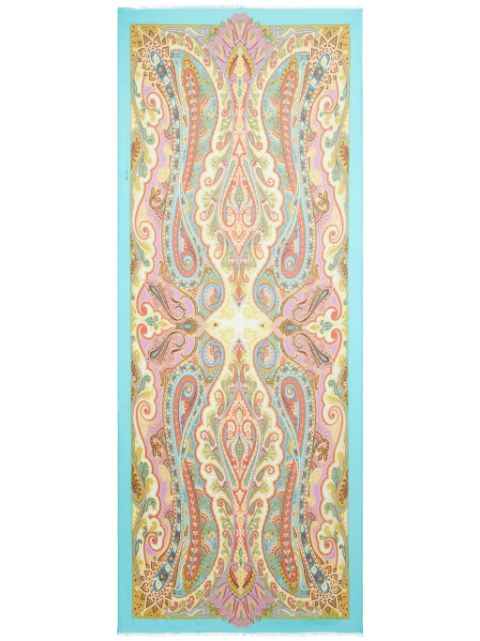 ETRO paisley-print silk scarf Women