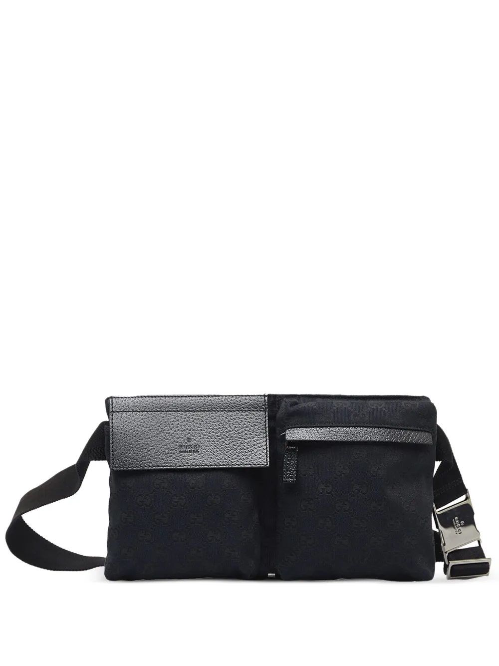 Double pocket 2024 belt bag