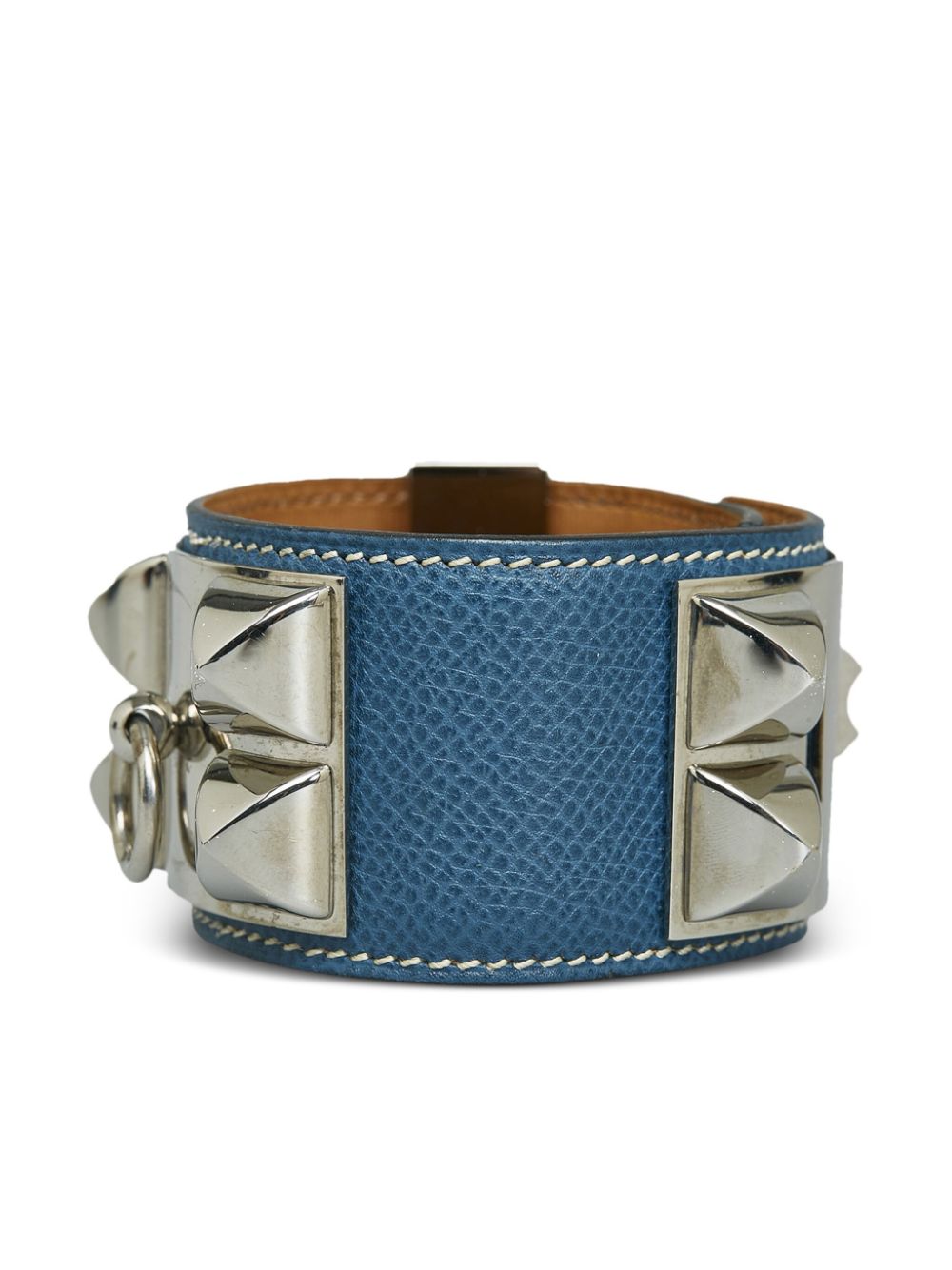 Hermès 2003 pre-owned Collier de Chien bracelet - Blauw