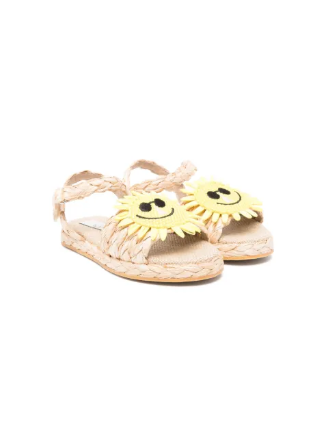 Stella McCartney Kids sun-appliqué slingback sandals