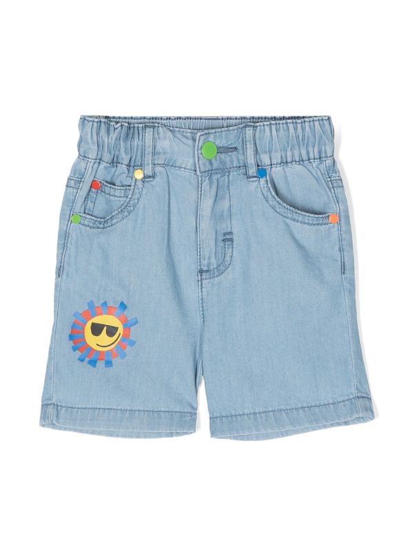 Stella McCartney Kids Sunshine Face ショートパンツ - Farfetch