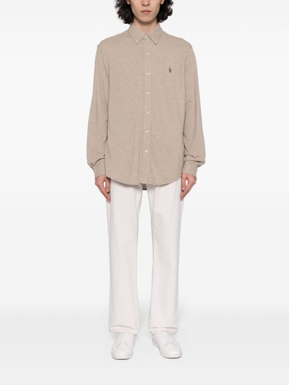Polo Ralph Lauren Katoenen overhemd - Beige