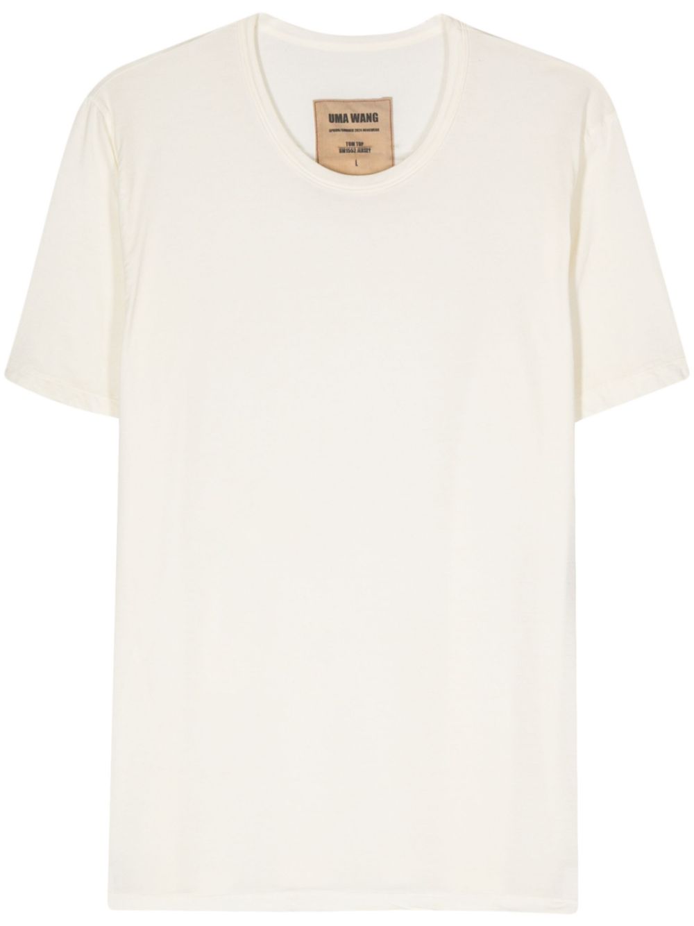 Uma Wang Katoenen T-shirt Beige