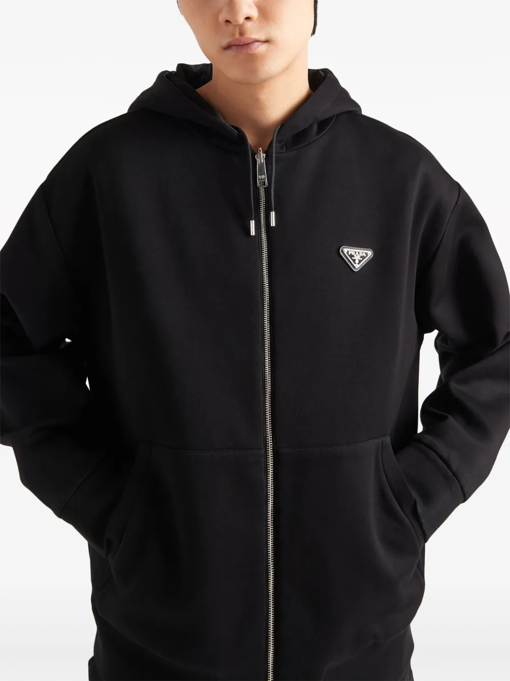 Prada Re-Nylon Reversible Jacket | Black | FARFETCH PT Prada Re-Nylon Reversible Jacket | Black | FARFETCH PT