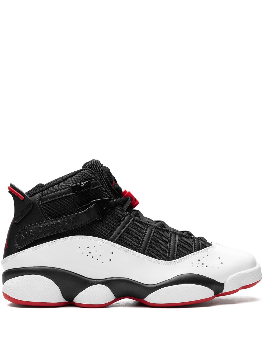 Image 1 of Jordan 6 Rings "Wht/Blk/Red" sneakers