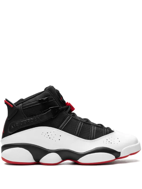 Jordan 6 Rings Wht Blk Red Sneakers Black FARFETCH BH