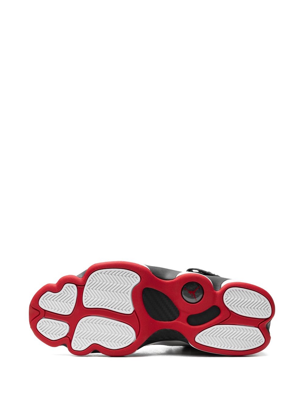 Shop Jordan 6 Rings "wht/blk/red" Sneakers In Black